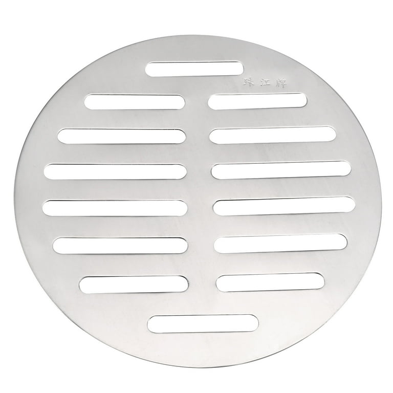 uxcell Stainless Steel Round Sink Floor Drain Strainer Cover 5 Inch Dia