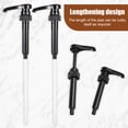 thumbnail image 3 of kurtrusly 4pcs/set Long-lasting Durability Coffee Syrup Pump Designed For Reliable black-28-400 1Set, 3 of 6