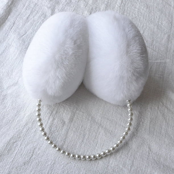 Orejeras de pan, orejeras cálidas, orejeras de felpa para hombres y mujeres, orejeras para padres e hijos, orejeras de conejo