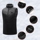 thumbnail image 5 of Chaleco calefactor inteligente para hombre, chaleco calefactable con cuello levantado, voltaje seguro de 5V para acampar, 5 of 8