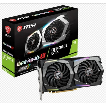 MSI GeForce GTX 1660 Ti GAMING X 6G (Best Directx 9 Graphics Card)