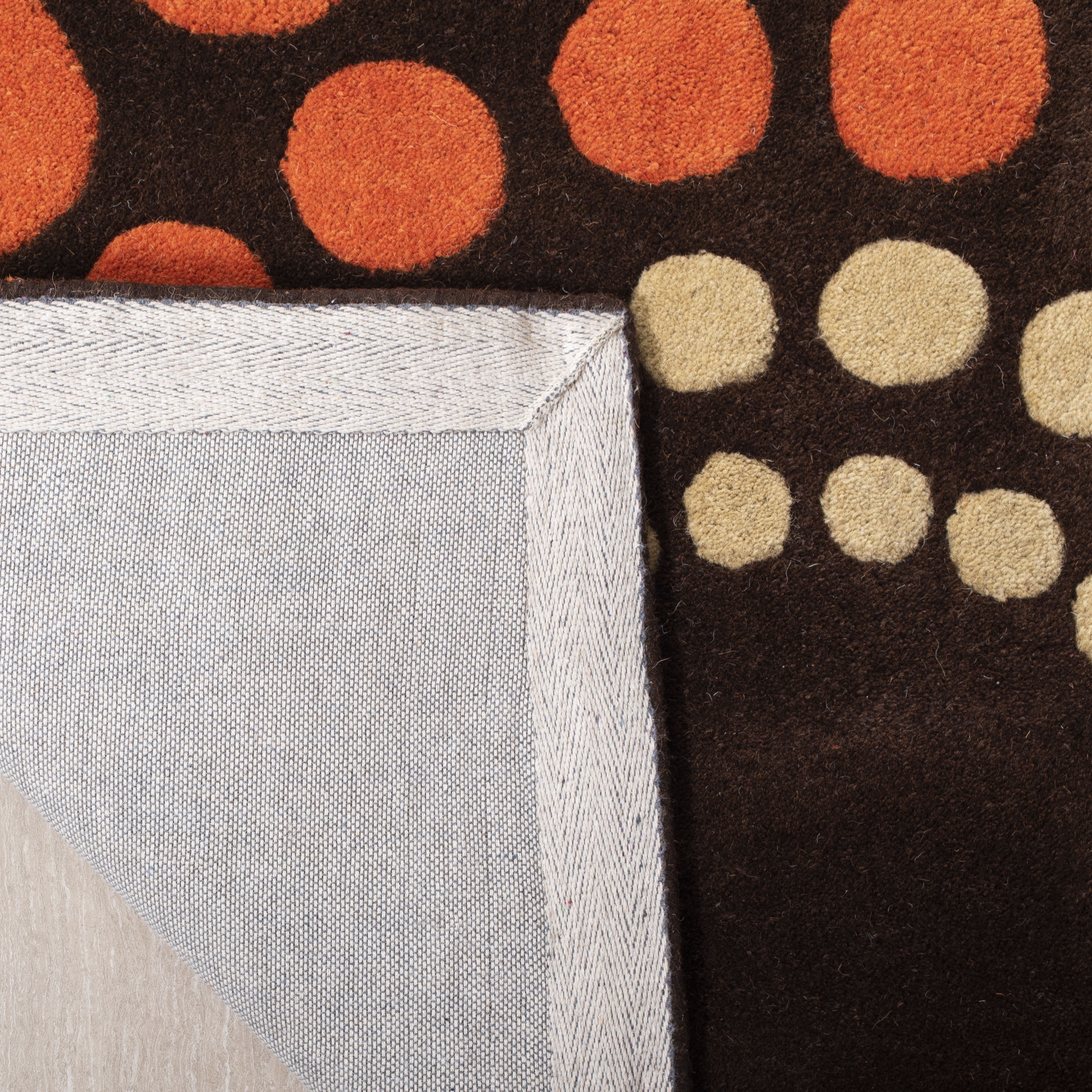 SAFAVIEH Soho Louise Geometric Area Rug, Brown/Multi, 5' x 8'