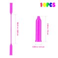 thumbnail image 4 of KAKOWELY Skip Rope 10pcs Skip Rope Adjustable Fast Plastic Handle Jump Rope Rope Fitness Equipment for Boxing Training(Random Color)118.11"X0.79"X0.79", 4 of 4