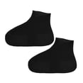 thumbnail image 1 of Fusipu 1 Pair Anti-slip Waterproof Shoe Cover Reusable Rain Boot Motorcycle Overshoe, 1 of 8