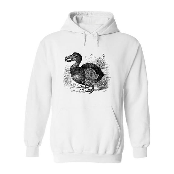 Dodo Sketch Hoodie Men -Image by Shutterstock, Male Large