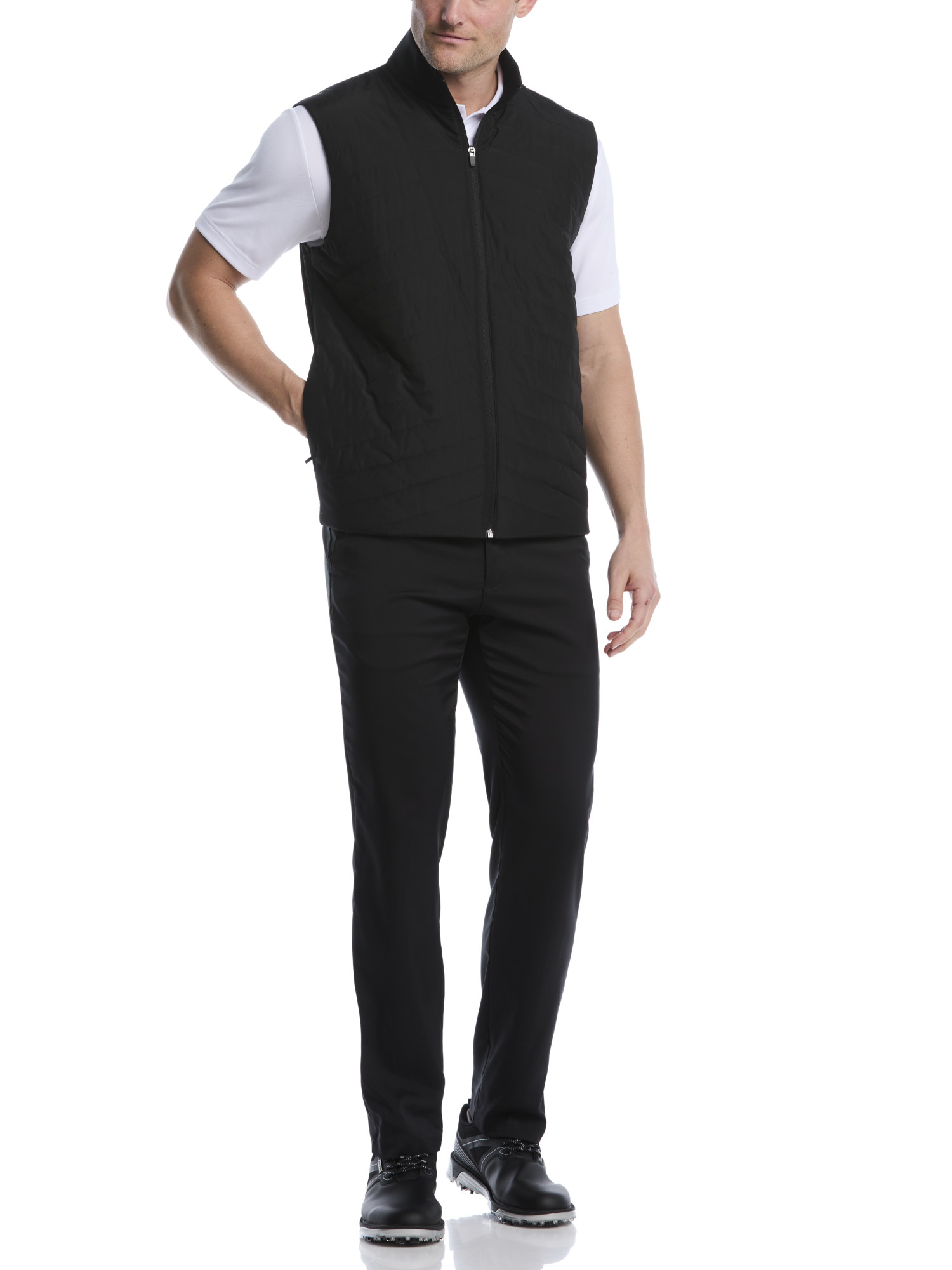 Ben Hogan Men's & Big Men's Performance Quilted Puffer Vest – Lightweight, Full Zip, Sun Protection, S-5XL