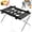Black, variant on 2-in-1 Foldable Pet Grooming Bed, Portable Pet Bathing Stand, Dog Grooming Hammock with Foldable Frame and Mesh Side Pockets, Suitable for Pet Washing Maintenance Travel Grooming