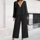 thumbnail image 3 of Conjunto casual de 2 piezas para mujer camisetas acogedoras top y pantalón con cintura elástica traje holgado, 3 of 9