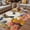 Off-White, variant on Vintage Hummingbirds Outdoor Rug for Patio/Deck/Porch, Non-Slip Large Area Rug 3 x 5 Ft, Spring Farmhouse Country Flowers Indoor Outdoor Rugs Washable Area Rugs, Reversible Camping Rug Carpet Runner