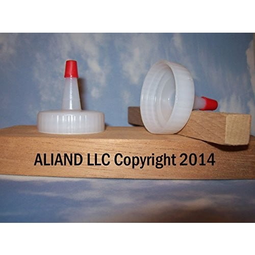 Squeeze Bottle Cover with Cap, 1 Dozen Size 38 400 1 3/8" Opening