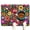 Aesthetic, variant on Abstract Hedgehog & Floral Dog Feeding Mat - Non-Slip Pet Food Pad with Watercolor Hedgehog Artwork