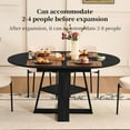 thumbnail image 6 of FANCROU Modern Adult Wooden Windsor Dining Chair, Black, 6 of 6