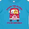 thumbnail image 4 of Inktastic Fire Truck 5th Birthday Boy Boys Toddler T-Shirt, 4 of 5