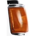 thumbnail image 3 of KAIHUIXING Chrome Parking Light Left for Toyota for Pickup DLX/SR5 87-88 2WD Amber Lens with Bulb(S)-Assembly 8162089164 TO2520117, 3 of 9