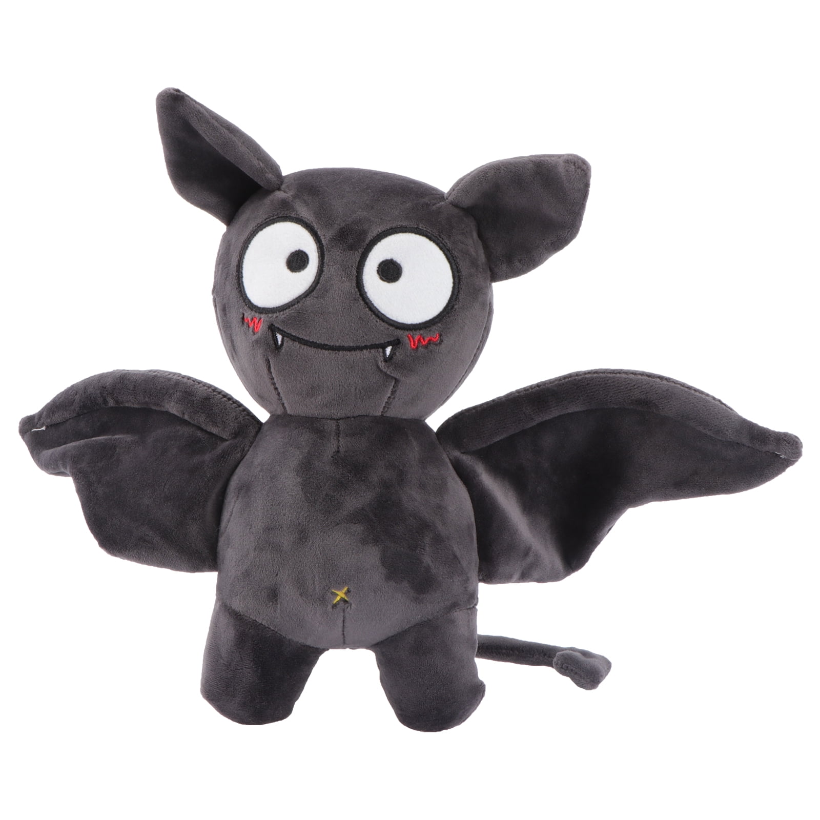 1pc Halloween Plush Toy Bat Shape Design Halloween Party Prop Halloween Decoration Gift Toy Black