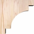 thumbnail image 3 of 3 1/2"W x 10"D x 10"H Mediterranean Smooth Corbel, Douglas Fir, 3 of 9