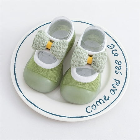 

Hunpta Toddler Shoes Kids Infant Baby Boys Girls Shoes First Walkers Cute Bowknot Soft Antislip Crib Shoes Prewalker Sneaker
