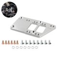 thumbnail image 3 of Placa Adaptadora De Montaje De Motor, Placa De Conversión De Montaje De Motor Fácil De Instalar, Kit De Intercambio De Plata Compatible Para Automóviles, Vehículos Y Automóviles Serendint VI005290-00, 3 of 7