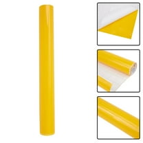 Super Gloss Yellow Vinyl Film Wrap Car Sticker Decal Air Bubble 30*150cm