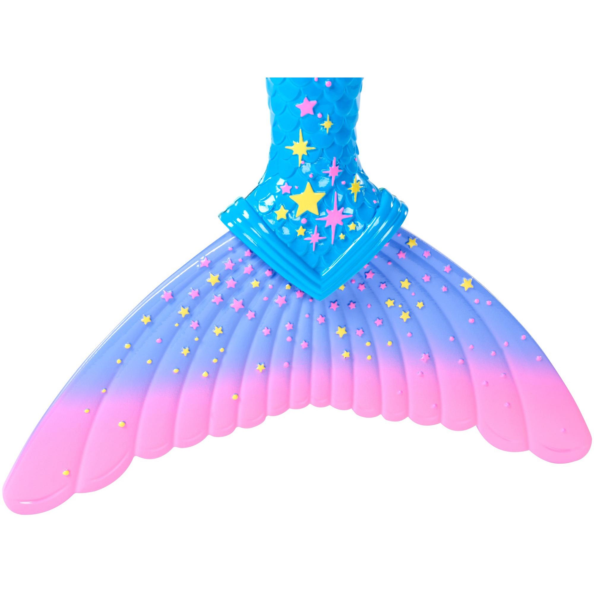 Barbie Dreamtopia Merman Doll, Blonde with Pink Seashell Necklace - image 5 of 6