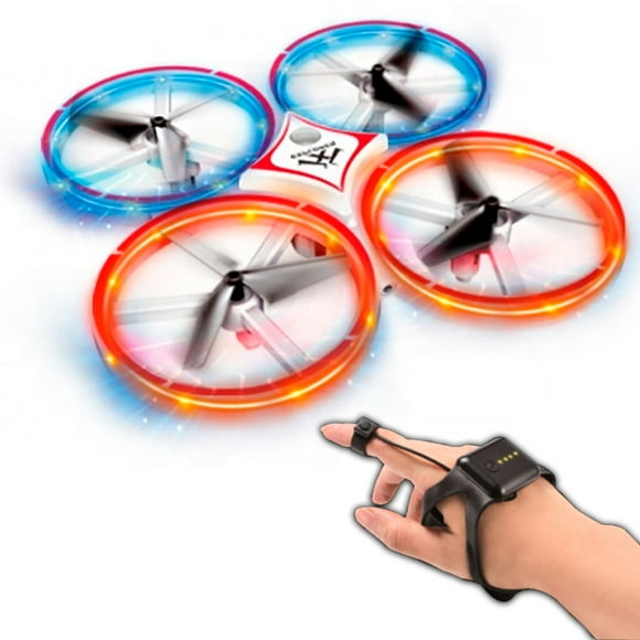 Drone VAK VD-1841 con control por mano que elude obstáculos y realiza acrobacias