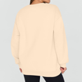 thumbnail image 3 of Sweatshirts for Women Plain Crewneck Sweatshirts Fall Casual Long Sleeve Pullover Cute Tops Loose Lightweight Sweatshirt Fashion Clothes, 3 of 4