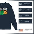 thumbnail image 6 of The Three Stooges Colorful Long Sleeve T-shirt Funny 3 Wise Guys Curly Moe Larry Shemp Classic Retro American Legend, 6 of 7