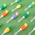 thumbnail image 4 of Toddler Toothbrush Comfortable to Use Deep Cleaning Dense Bristle Animal Design Funny Children Toothbrush for Home, 4 of 10