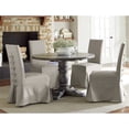 thumbnail image 4 of Progressive Muses Chaise d'Appoint avec Housse en Gris Tourterelle (Lot de 2), 4 of 4