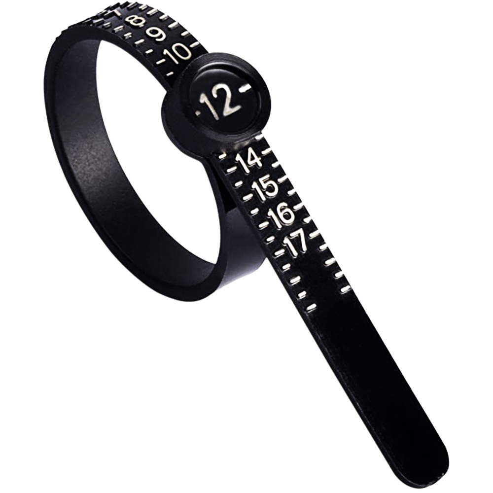 Ring Sizer Measuring Tool Reusable Finger Gauge Jewelry Sizing Tool