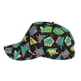 thumbnail image 2 of Lsque Geometric Dinosaur Baseball Cap Trucker Low Profile Hat Golf Dad Hat Adjustable Original Classic Unconstructed Plain Cap Men Women, 2 of 9
