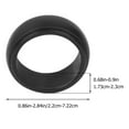 thumbnail image 5 of Raindrops 1Pc Silicone Rings Outdoors Silica Gel Finger Ring Male Cool Jewelry for Decoration Black (Size 14), 5 of 7