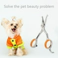 thumbnail image 4 of Pluokvzr Dog Scissors Stainless Steel Sharp 13 5.5 0.5cm Professional Dog Grooming Scissors for Cats Dogs and Other Pets, 4 of 11