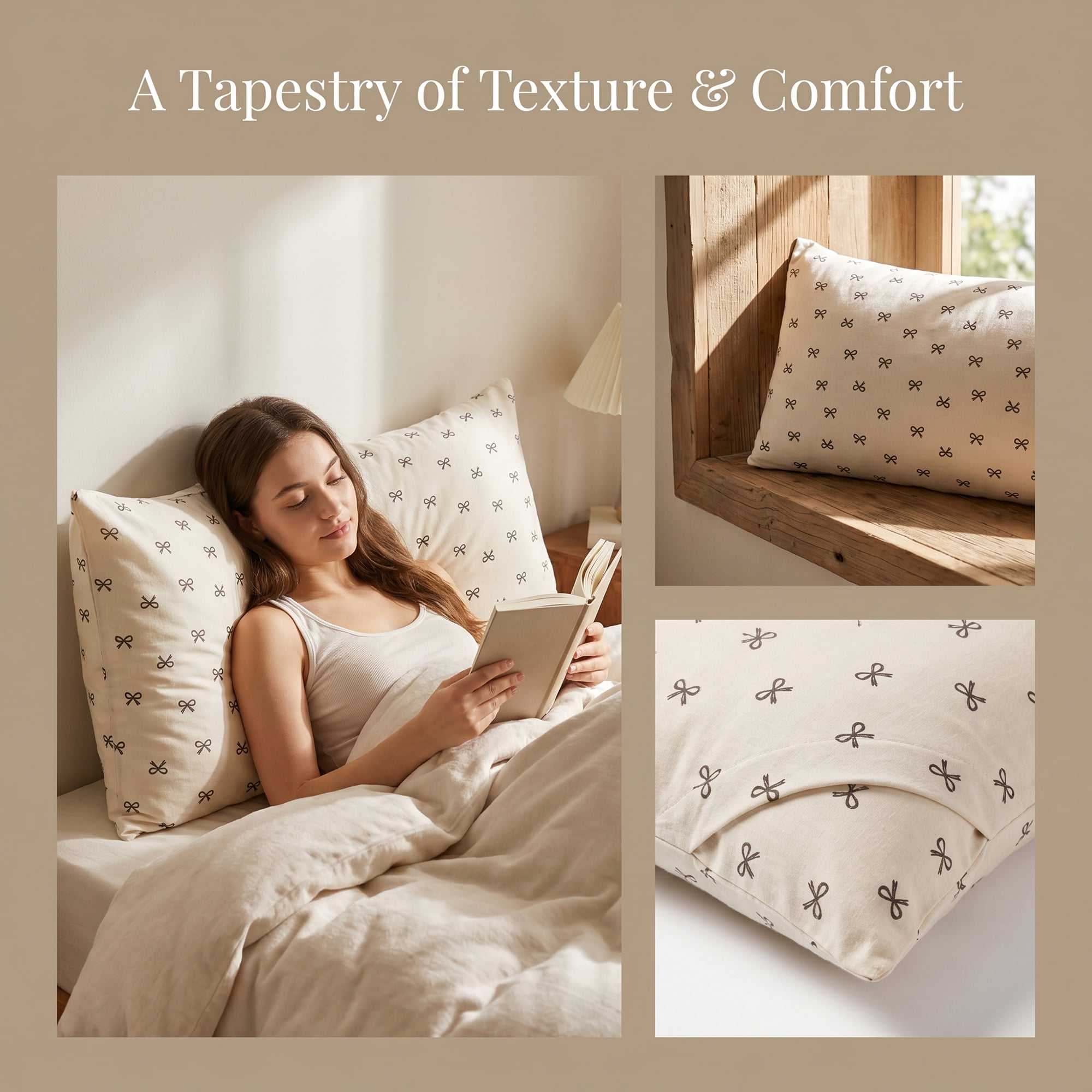 Unique Bargains 2 Pack Pillowcase Soft Cooling Cotton Pillow Cases Breathable Yellow B