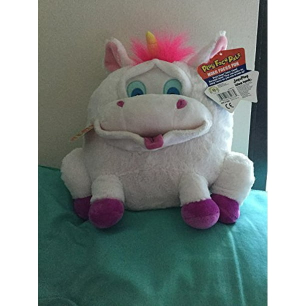 Fuzzytails - FlipaZoo Large Playface Unicorn Plush - Walmart.com - Walmart.com