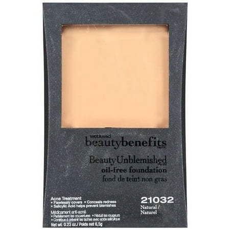 Wet N Wild Beauty Benefits Oil-Free Foundation, 21032 Natural