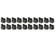 thumbnail image 3 of Protectores de suelo para patas de silla Bling Bling 20 piezas Silicona, 3 of 12