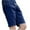 Dark Blue, variant on Tungbrin Men's Shorts Summer Casual Elastic Waisted Drawstring Shorts 9 Inch Big and Talls Vacation Shorts with Pockets