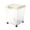 L, variant on HOARBOEG Large Capacity Dog Food Storage Container with Rolling Wheels, 30L Airtight Pet Food Dispenser for Dry Food, Clear Plastic Pet Food Bin with Lid for Kitchen Pantry and Garage Organization