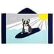 thumbnail image 1 of Toalla De Baño Con Capucha Para Niños Poncho De Surf Para Bebés Bata Suave Y Envolvente Para Niños Pequeños Para Ducha/Playa/Piscina 50 X 30 Toalla Grande Envolvente, 1 of 4