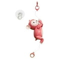 thumbnail image 2 of figatia Monkey Climbing Rope Toy Cartoon Educational for Ages 2+ Boys Girls Children pink, 2 of 9