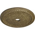 thumbnail image 3 of Ekena Millwork 27 1/2"OD x 4"ID x 1 1/2"P Winsor Ceiling Medallion (Fits Canopies up to 4"), Hand-Painted Mississippi Mud Crackle, 3 of 5