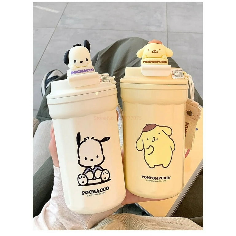 Sanrio Anime Kuromi Melody Cinnamoroll Pochacco Thermos Cup High