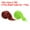 Green,Red, variant on Uxcell Plush Faux Fur Fabric Precut Strips, 59" x 2" Fluffy Faux Fur Ribbon, Dark Blue, Blue 2Pack