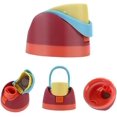 thumbnail image 1 of Tapa de Reemplazo para Owala FreeSip - Plástico Duradero Libre de A, Diseño a Prueba de Fugas con Un Toque para Botellas de 16oz, 24oz, 32oz y 40oz (Yellow Red), 1 of 4