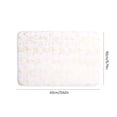 thumbnail image 3 of Alfombrilla antideslizante absorbente de agua - Estampado en caliente con patrón de estrella | Alfombra de espuma de poliéster suave y ligera | Microfibra de terciopelo de secado rápido | 40x60cm |, 3 of 9