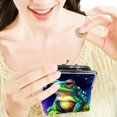 thumbnail image 7 of Coin Purse Starry Frog Change Pouch Wallet for Women, 7 of 7