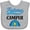 AC-Heather Grey, variant on Inktastic Camping Future Camper Boys or Girls Baby Bib