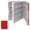 red, variant on Agiufgs 48-Card Game Case for Nintendo DS/3DS, Secure Magnetic Closure & Silicone Lining, Portable Travel Organizer for Gaming Collections