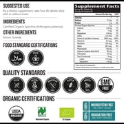 Triquetra Health Organic Spirulina Tablets
